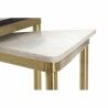 Juego de 3 Mesitas DKD Home Decor Blanco Negro Verde Dorado 68 x 46,5 x 53 cm