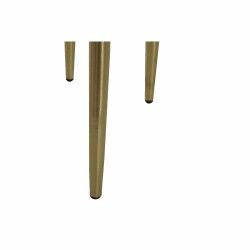 Juego de 3 Mesitas DKD Home Decor Blanco Negro Verde Dorado 68 x 46,5 x 53 cm