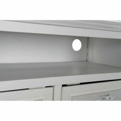 Mesa de Centro DKD Home Decor Branco Madeira Madeira MDF 100 x 42 x 61 cm