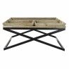 Tischdekoration DKD Home Decor Schwarz natürlich Holz Metall 120 x 120 x 55 cm