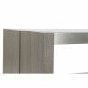 Centre Table DKD Home Decor Crystal Aluminium Oak Tempered Glass (120 x 60 x 37,5 cm)