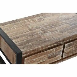 Mesa de Centro DKD Home Decor Metal Acácia (110 x 60 x 40 cm)