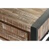 Mesa de Centro DKD Home Decor Metal Acácia (110 x 60 x 40 cm)