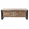 Mesa de Centro DKD Home Decor Metal Acácia (110 x 60 x 40 cm)