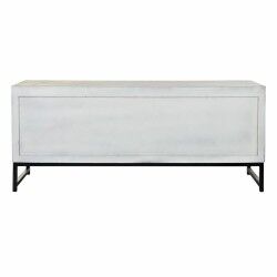Mueble de TV DKD Home Decor Metal Madera de mango (130 x 40 x 55 cm)
