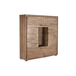 Armadio DKD Home Decor   145 x 40 x 153 cm Cristallo Marrone Acacia