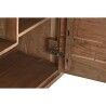 Armario DKD Home Decor   145 x 40 x 153 cm Cristal Marrón Acacia