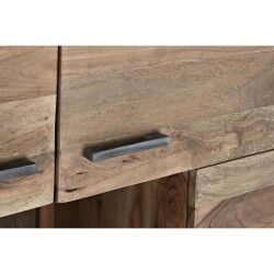 Armario DKD Home Decor   145 x 40 x 153 cm Cristal Marrón Acacia