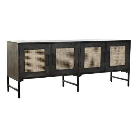 Aparador DKD Home Decor   Castanho Rotim Madeira de mangueira 155 x 40 x 61,5 cm