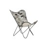 Sedia da Sala da Pranzo DKD Home Decor Bianco Nero Beige Grigio 74 x 70 x 90 cm