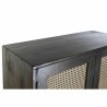 Sideboard DKD Home Decor Brown Black Mango wood 85 x 40 x 162,5 cm