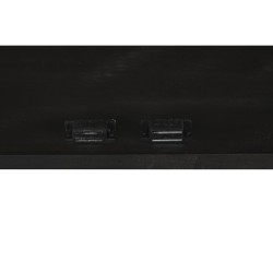 Sideboard DKD Home Decor Brown Black Mango wood 85 x 40 x 162,5 cm