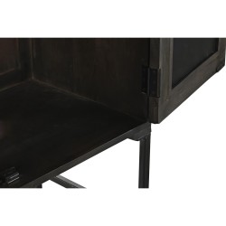 Sideboard DKD Home Decor Brown Black Mango wood 85 x 40 x 162,5 cm