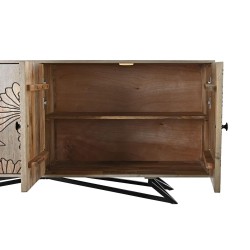 Anrichte DKD Home Decor Grau natürlich Metall Mango-Holz 177 x 45 x 74 cm