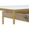 Mesa de Centro DKD Home Decor Dorado Natural 90 x 60 x 45 cm