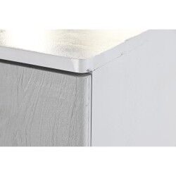 Schrank DKD Home Decor Weiß Gold Eisen Mango-Holz 85 x 45 x 110 cm BAR
