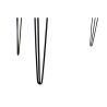 Esstisch DKD Home Decor 180 x 87 x 76 cm Schwarz Metall Braun Akazienholz