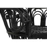 Garden sofa DKD Home Decor White Black 96 x 66 x 145 cm 96 x 66 x 140 cm