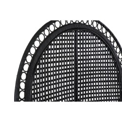 Gartenstuhl DKD Home Decor Weiß Schwarz 96 x 66 x 145 cm 96 x 66 x 140 cm