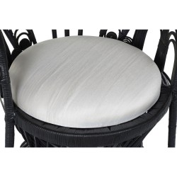 Garden sofa DKD Home Decor White Black 96 x 66 x 145 cm 96 x 66 x 140 cm