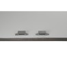 Aparador DKD Home Decor Blanco Gris Dorado Latón Madera de mango 93 x 41 x 114 cm