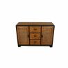 Buffet DKD Home Decor Brun foncé Gris foncé Métal Sapin 120 x 40 x 79 cm