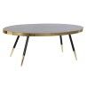 Tischdekoration DKD Home Decor Schwarz Gold Kristall Stahl 110 x 50 x 41,5 cm