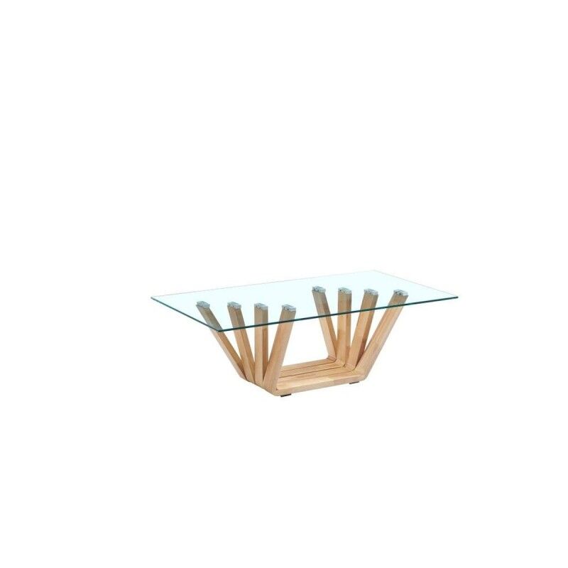 Tischdekoration DKD Home Decor Kristall Braun Durchsichtig Nussbaumholz Aluminium Hellbraun 130 x 70 x 42 cm Tischdekoration DKD Home Decor Kristall Braun Durchsichtig Nussbaumholz Aluminium Hellbraun 130 x 70 x 42 cm