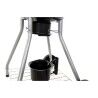 Kohlegrill mit Deckel und Rädern DKD Home Decor Schwarz Metall Kunststoff rechteckig 52,4 x 59 x 91,6 cm
