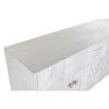 Aparador DKD Home Decor Blanco Latón Madera de mango 157 x 43 x 84 cm 153 x 43 x 84 cm Rombos