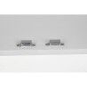 Aparador DKD Home Decor Blanco Latón Madera de mango 157 x 43 x 84 cm 153 x 43 x 84 cm Rombos