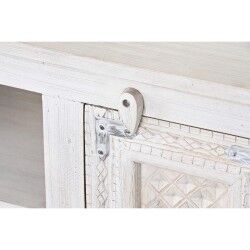 Móvel de TV DKD Home Decor Branco Madeira Madeira de mangueira 151 x 40 x 60 cm