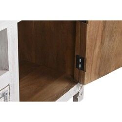 Móvel de TV DKD Home Decor Branco Madeira Madeira de mangueira 151 x 40 x 60 cm