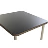 Meubles de jardin DKD Home Decor Blanc Marron Clair 190 x 190 x 70 cm