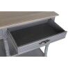 Sideboard DKD Home Decor Grey Natural Paolownia wood MDF Wood 117 x 39 x 89 cm