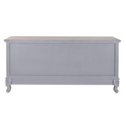 TV-Möbel DKD Home Decor Grau natürlich 120 x 40 x 56.5 cm 120 x 40 x 56,5 cm