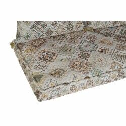 Zweisitzer-Sofa DKD Home Decor Gelb Braun Beige 145 x 76 x 13 cm