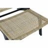 Poltrona DKD Home Decor Preto Natural Madeira Teca 65 x 78 x 68 cm