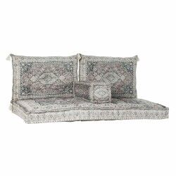 Poltrona DKD Home Decor 8424001817504 Verde Multicolor 155 x 76 x 65 cm
