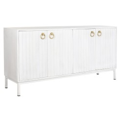 Credenza DKD Home Decor Bianco Metallo Legno di mango 152 x 40 x 77 cm