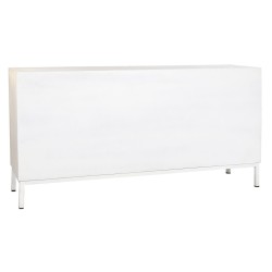 Credenza DKD Home Decor Bianco Metallo Legno di mango 152 x 40 x 77 cm