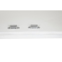 Credenza DKD Home Decor Bianco Metallo Legno di mango 152 x 40 x 77 cm