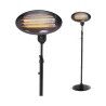 Estufa de Cuarzo EDM 07091 07091 Negro 2000 W 49,6 x 15,6 x 24,2 cm