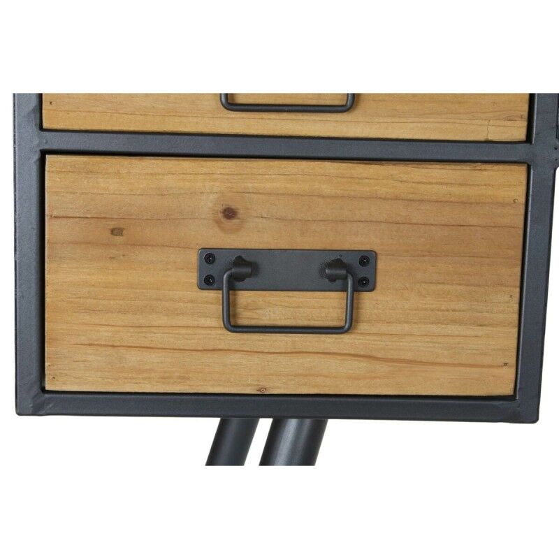 Cassettiera DKD Home Decor 100 x 50 x 83,5 cm Grigio Beige Grigio scuro Legno di mango Legno MDF