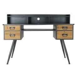 Cassettiera DKD Home Decor 100 x 50 x 83,5 cm Grigio Beige Grigio scuro Legno di mango Legno MDF