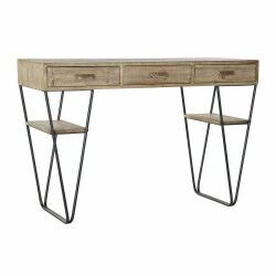 Kommode DKD Home Decor Gold Hellbraun Holz Paulonia-Holz Holz MDF Scandi 45 x 40 x 100 cm 42 x 40 x 100 cm