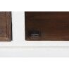Credenza DKD Home Decor Bianco Marrone scuro Legno di mango 180 x 46 x 83 cm
