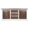 Buffet DKD Home Decor Blanc Brun foncé Bois de manguier 180 x 46 x 83 cm