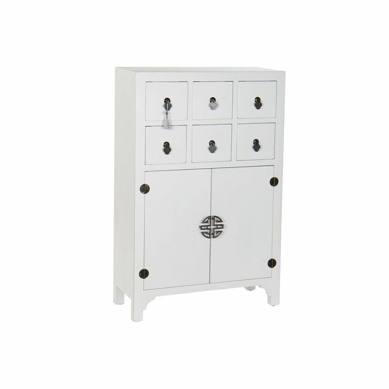 Cómoda DKD Home Decor Abeto Madeira MDF Oriental (63 x 27 x 101 cm)