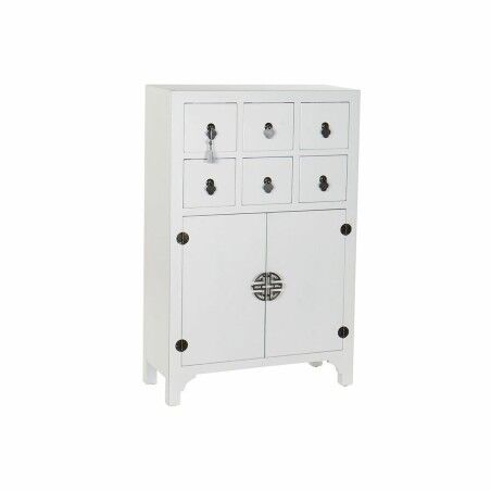 Cómoda DKD Home Decor Abeto Madeira MDF Oriental (63 x 27 x 101 cm)